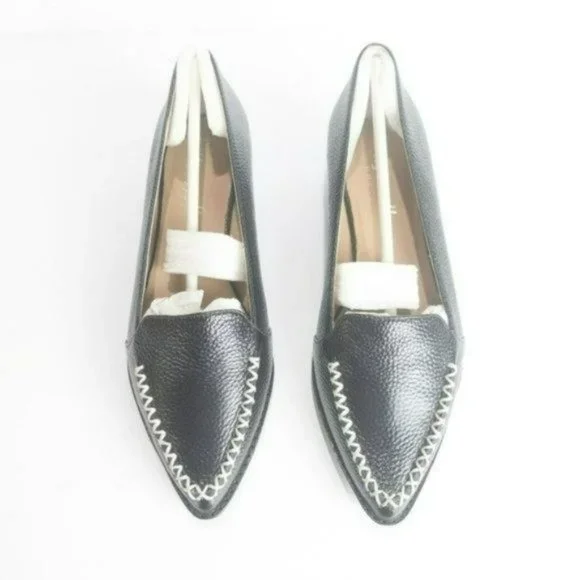 Bettye Muller Pointed-toe Wedge Loafer -7 - Picture 10 of 11